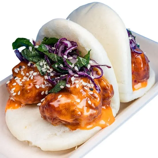 Bang Bang Chicken Bao at Shiso Crispy, soft & saucy, St. Petersburg & Tampa