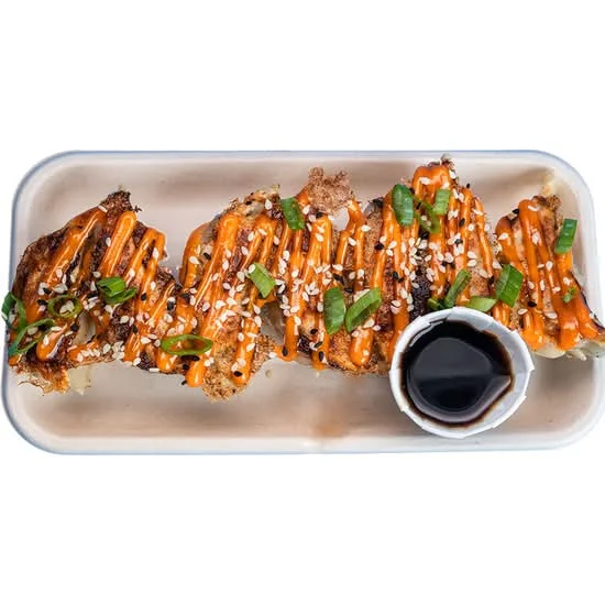 Pork Gyoza at Shiso Crispy, gochujang, St. Petersburg & Tampa