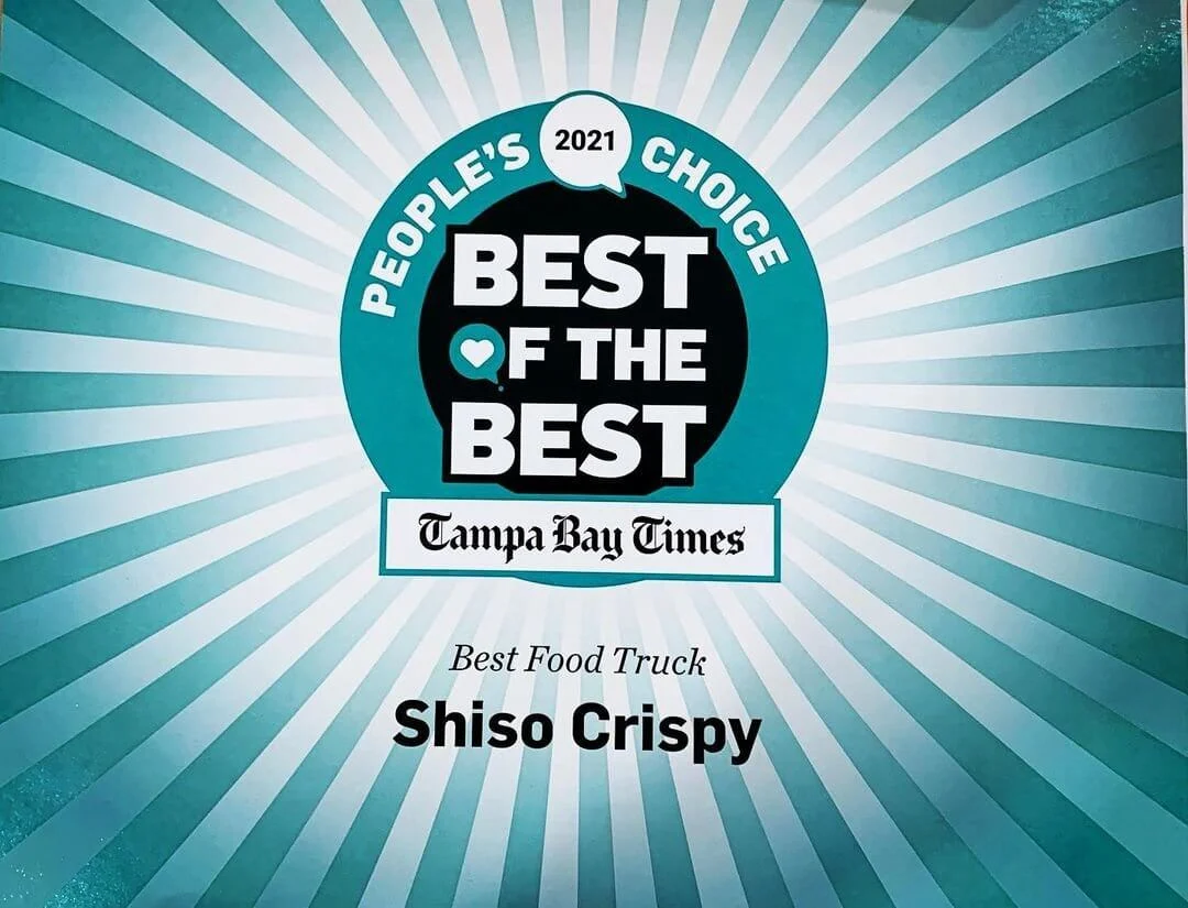 Tampa Bay Times Best of the Best 2021, Best Food Truck: Shiso Crispy
